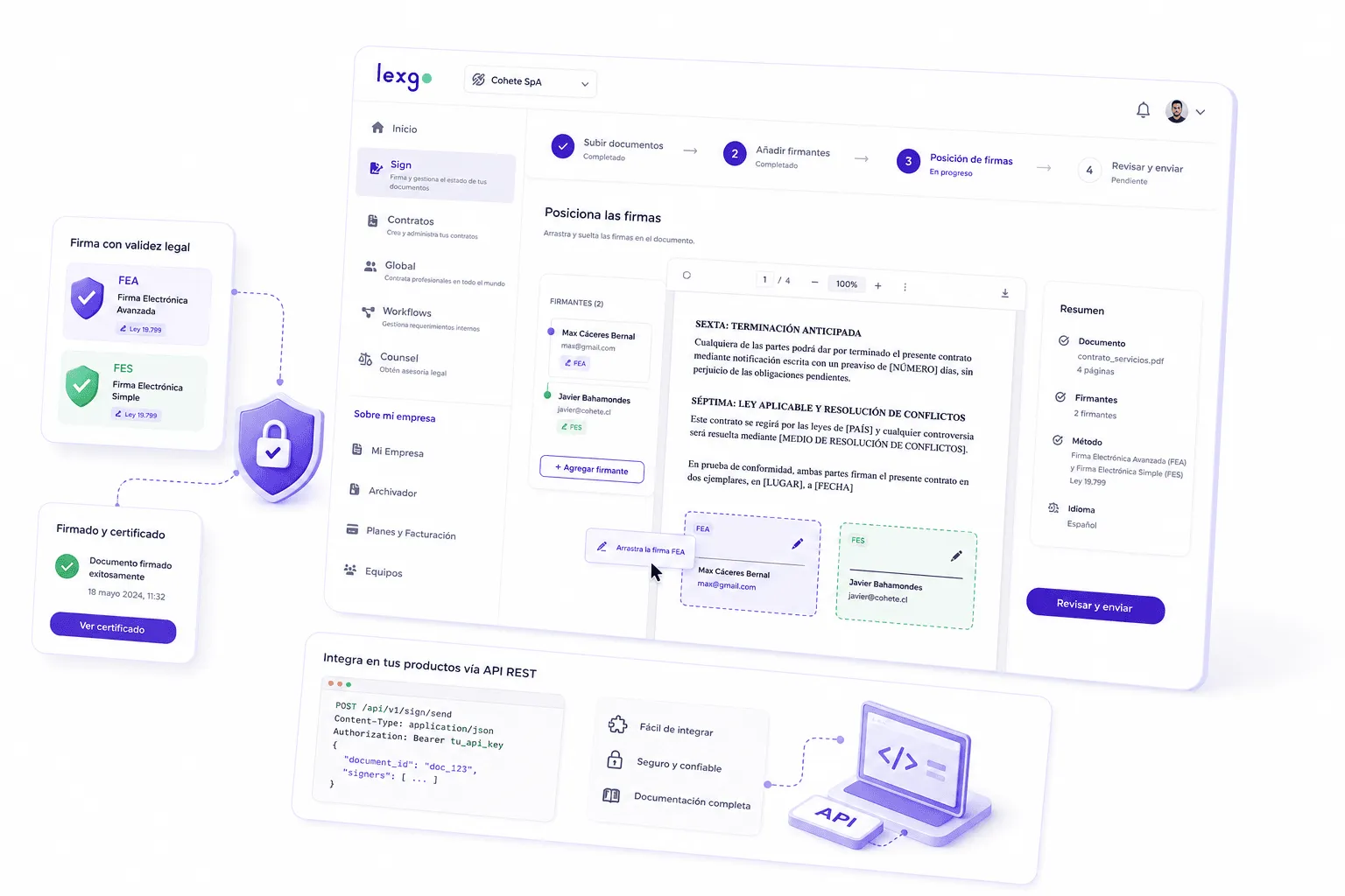 LexgoSign · Firma Electrónica